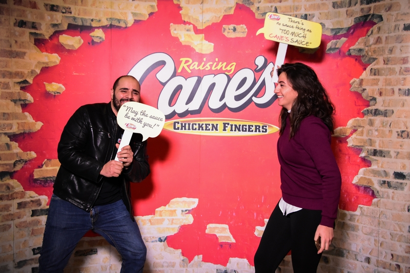 Opening of Raising Cane's